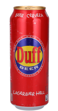 Duff Lager 50 cl lata